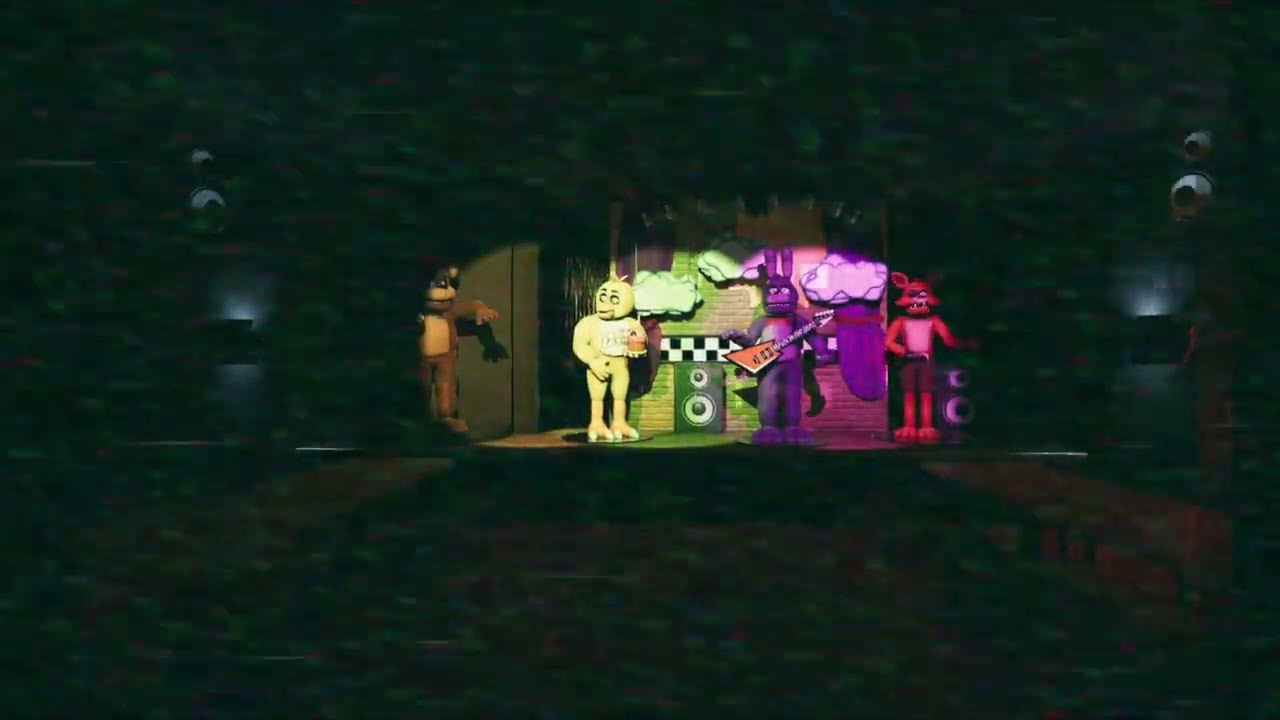 FNAF performs Moskau by  Dschinghis Khan.