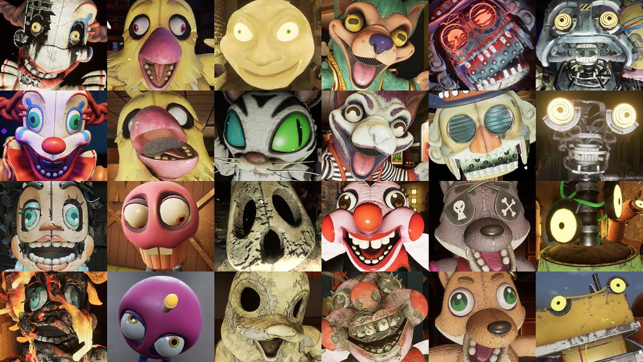 FNAF: Secret of the Mimic - All Jumpscares (Final & Rearranged)