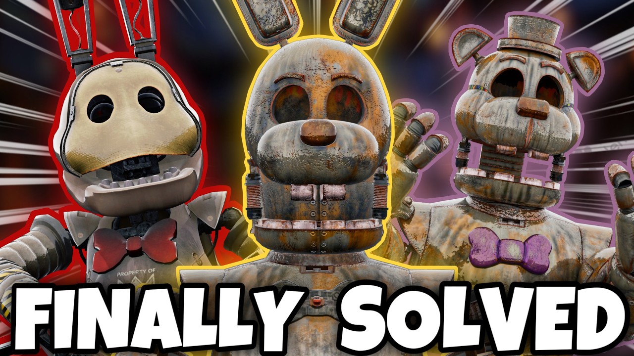 FNAF Secret of The Mimic SOLVED The Animatronics... And we All MISSED it! (Theory)