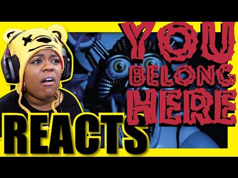FNAF Sister Location Rap | JT Machinima | AyChristene Reacts