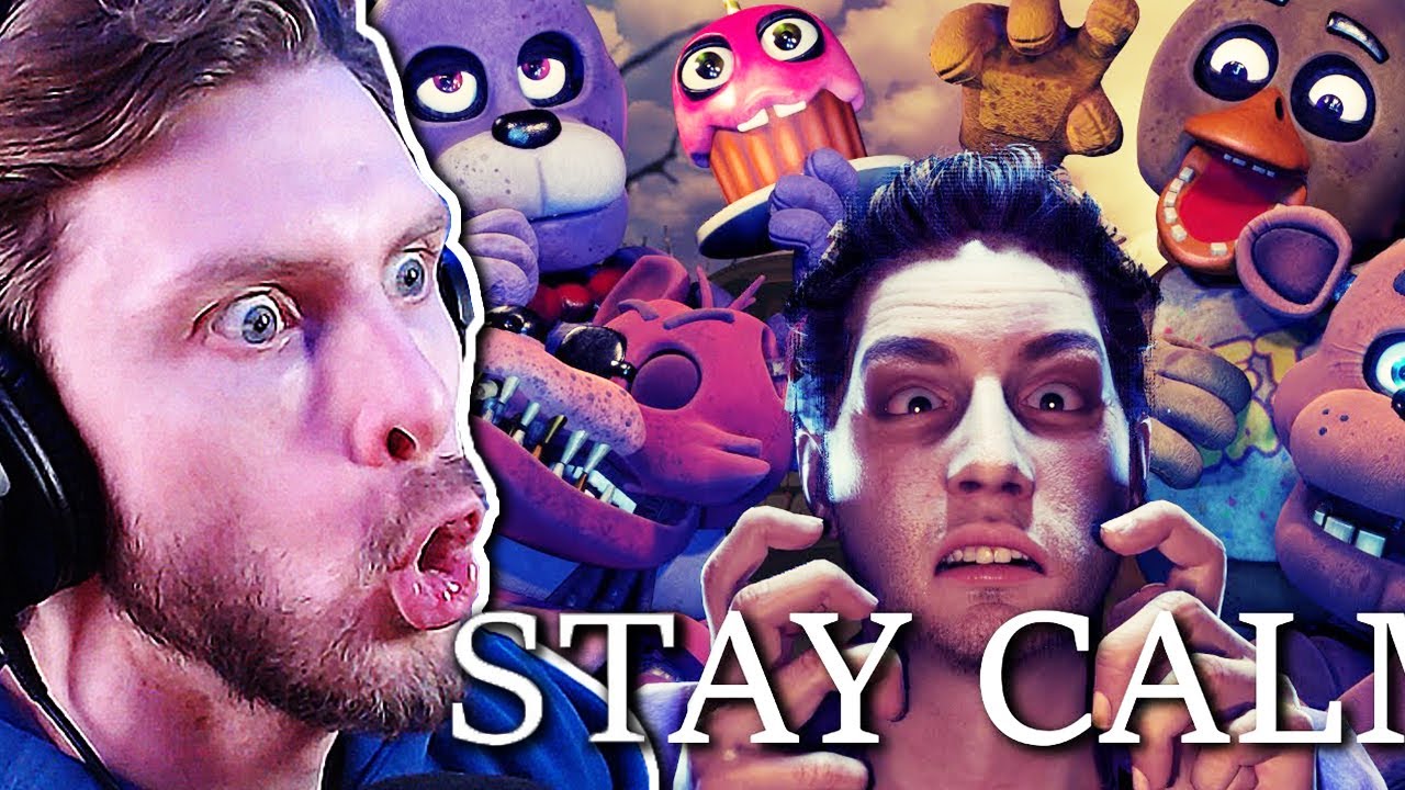 FNAF SONG STAY CALM 2021 REMAKE ANIMATION REACTION!!