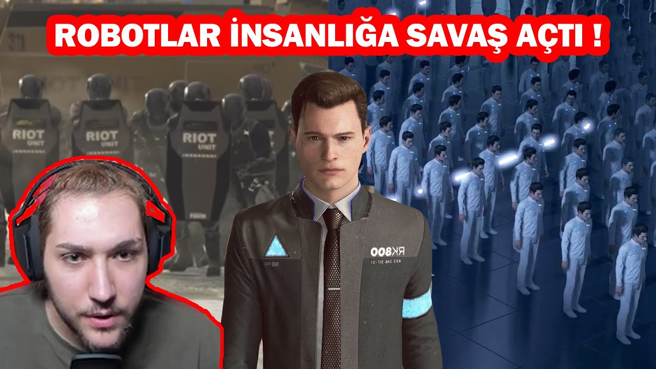 FİNALDE BÜYÜK BİR ROBOT-İNSAN SAVAŞI ! DETROIT BECOME HUMAN (7.BÖLÜM)