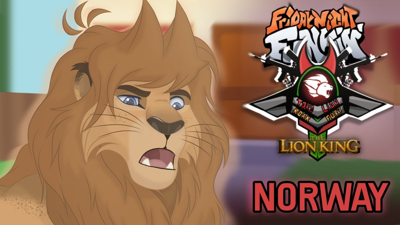 FNF | VS Tord Lion: ROAR FURY - Norway