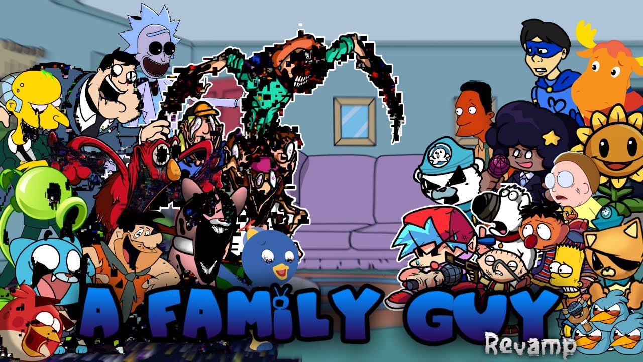 FNF A Family Guy Revamp But Every Turn A Different Cover Is Used 🗣️📢🔥(FNF Darkness Takeover)