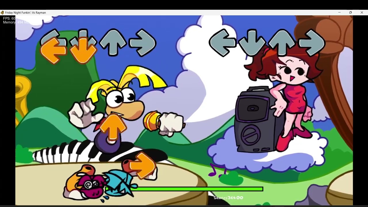 FNF Friday Night Rayman V2.5: Elec-Things