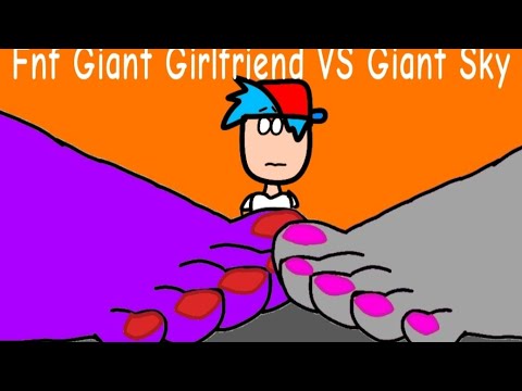 Fnf Giant Girlfriend VS Giant Sky. Part 1