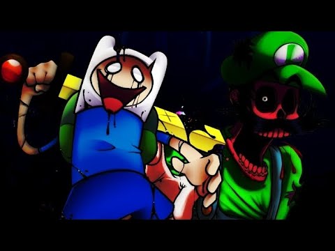 FNF Mashup - Come Along With Me x Oh God No/I Hate you] [Finn vs Burned Luigi]