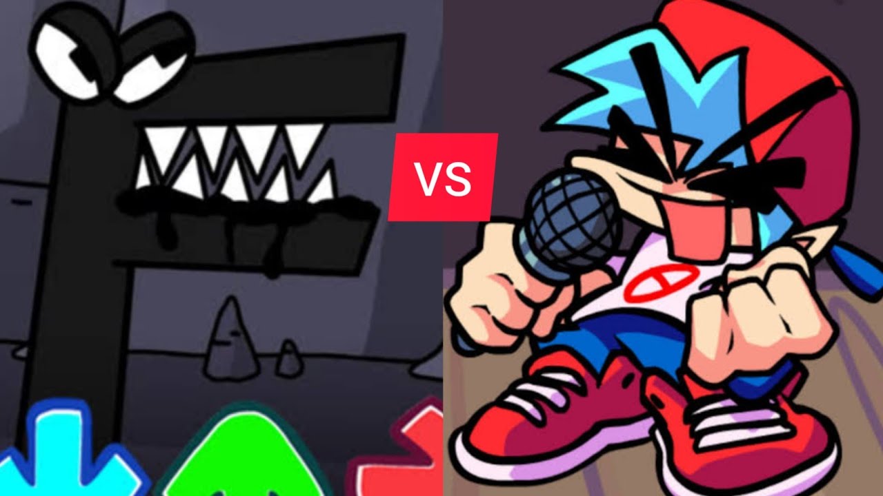 FNF Pibby Alphabet Lore VS F// Coward | FNF Corrupted Night Pibby Mod| FNF Funkin Battle