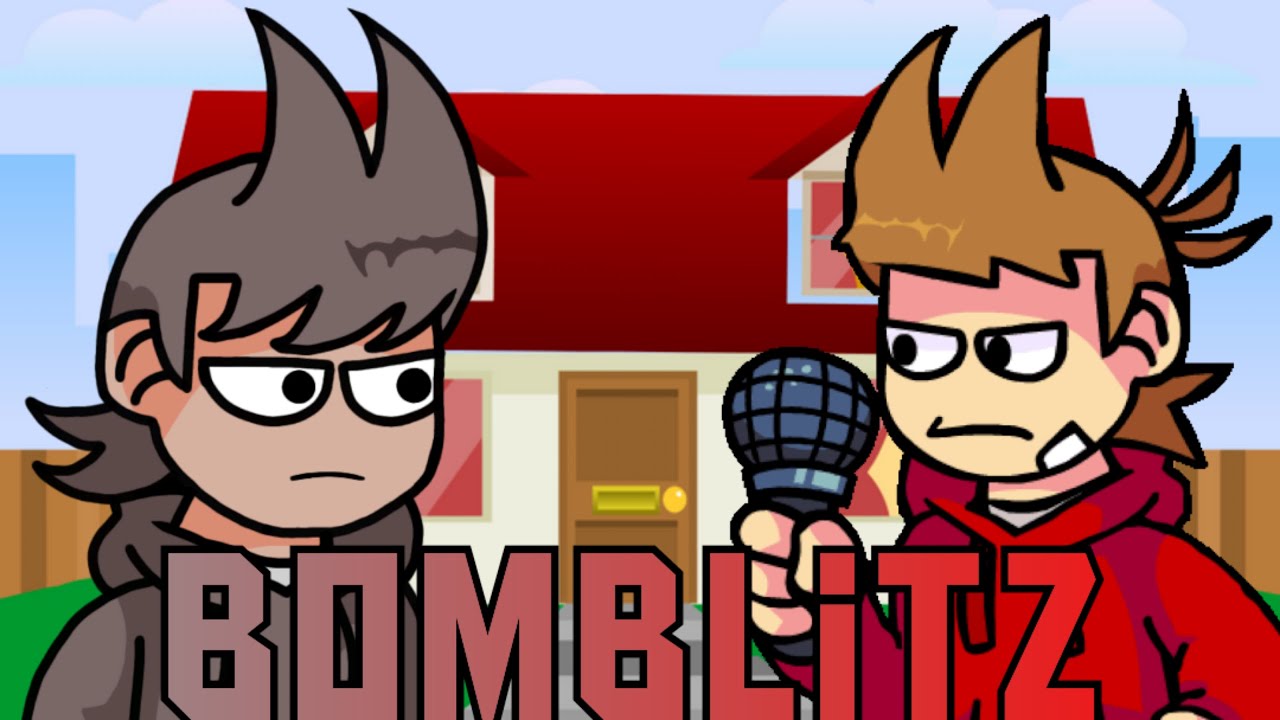 fnf Rome Eddsworld and tord larsson sings bomblitz