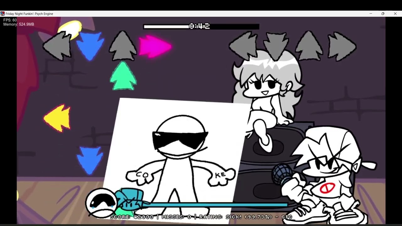 FNF Vs Cenya Gal (Vs Ourple Guy): Blubber