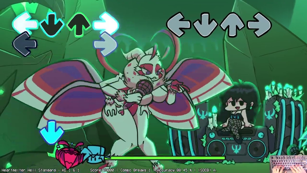 FNF Vs. RetroSpecter Update 1.5 Secret Sakuroma - Heartmelter (Hell) (4k)