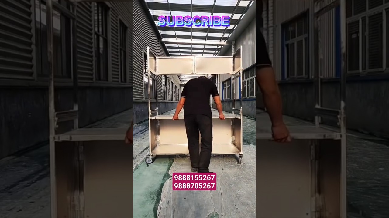 Folding Food Cart 💰🍔 #viral #trending #subscribe