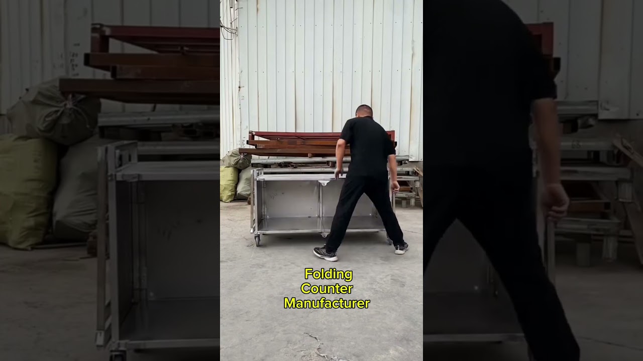 Folding Food Cart #food #foodcart #foldindcart #coldfrostmohali