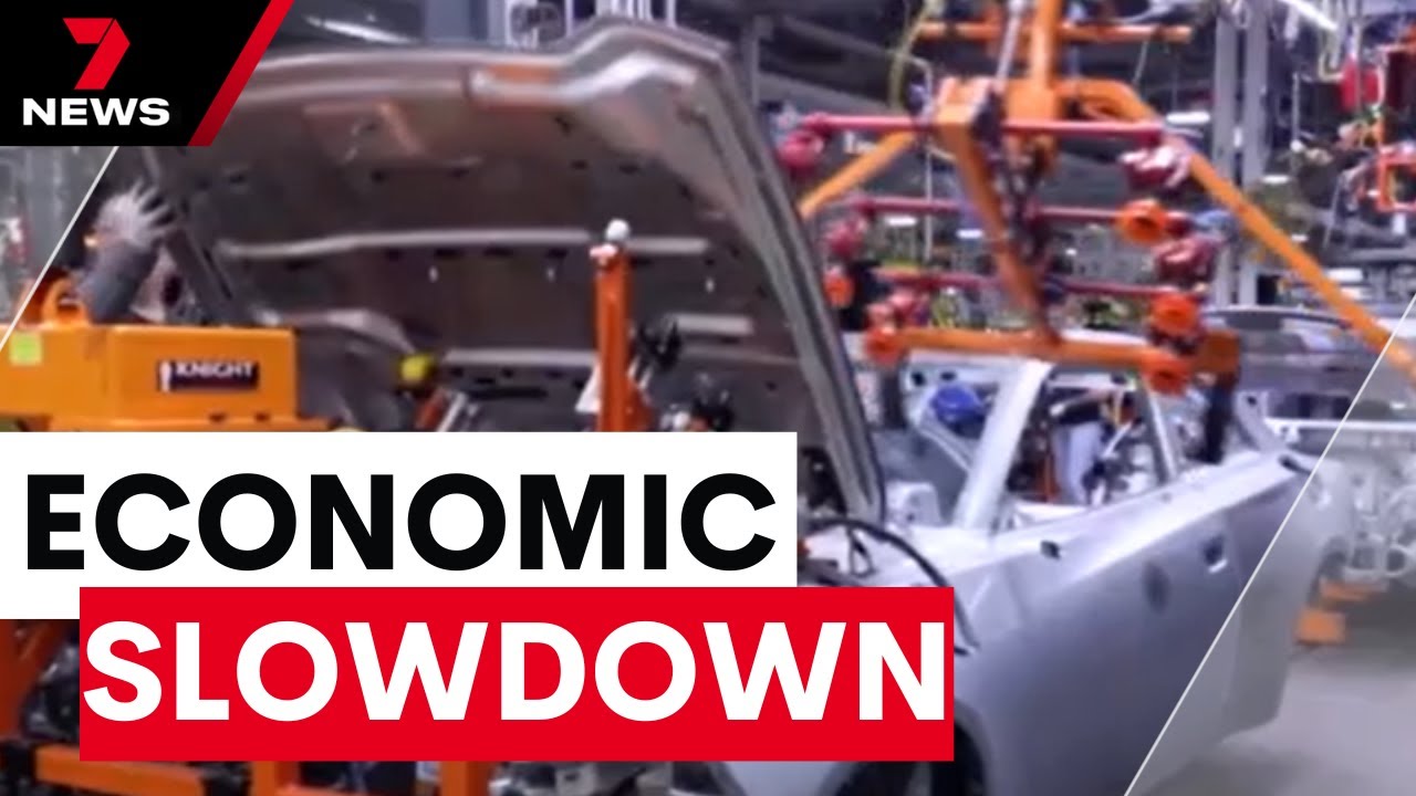 Following Australia's economic slowdown | 7NEWS