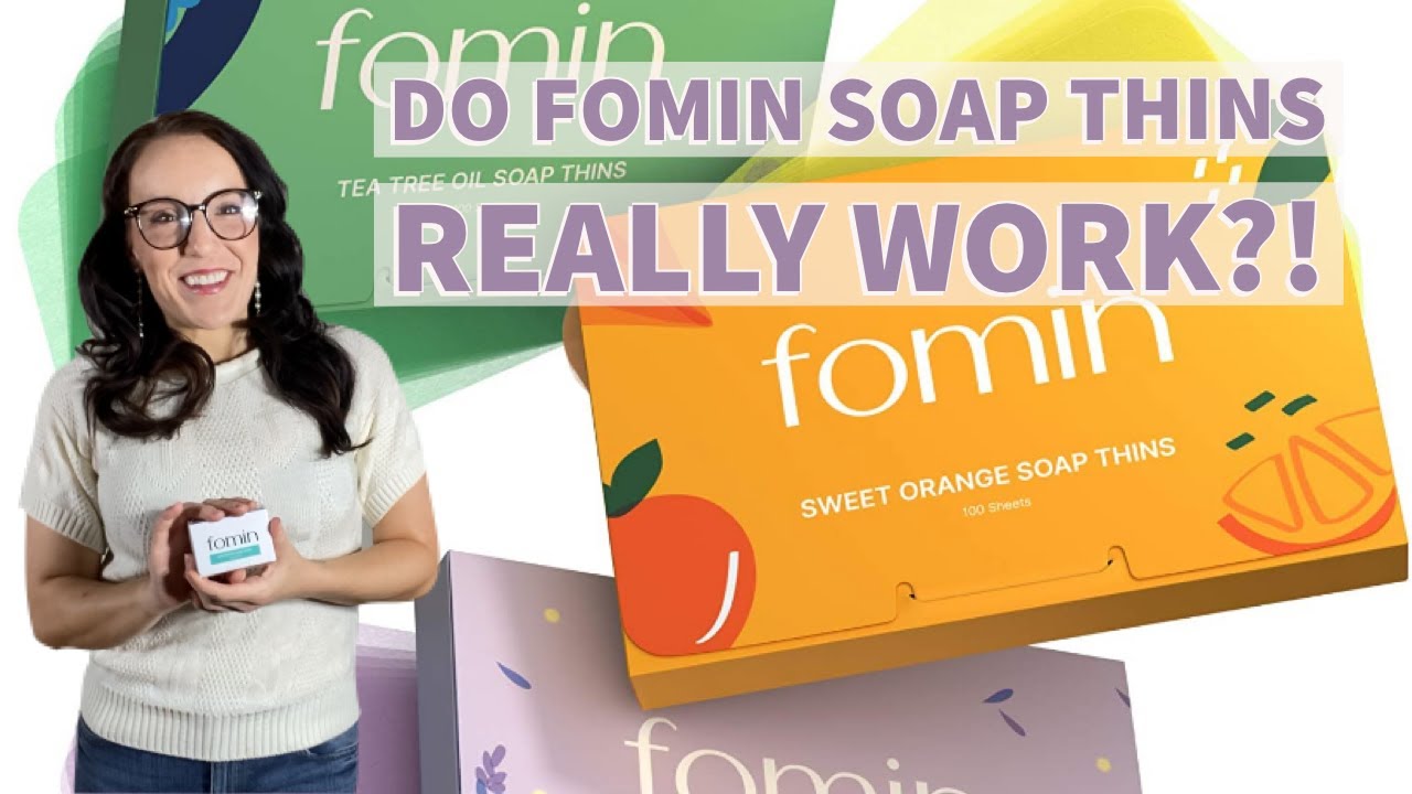 Fomin Soap Thins | Best Travel Soap | Clean Your Hands Anywhere