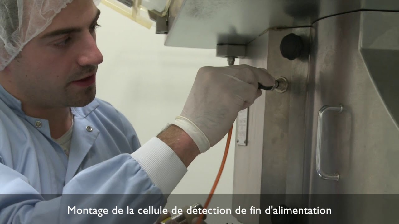 Fonctionnement d'une presse à comprimer rotative industrielle