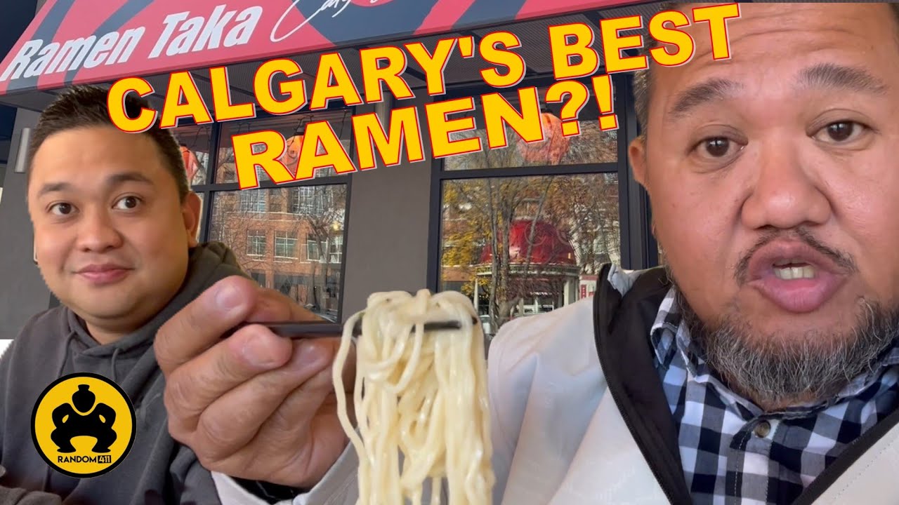 Food Coma: Ramen Taka Calgary (FOOD REVIEW) - Calgary, AB