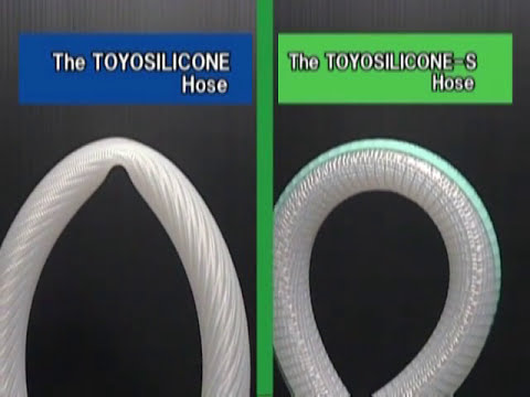 【Food hoses】Suction Comparison【TOYOSILICONE-S HOSE】