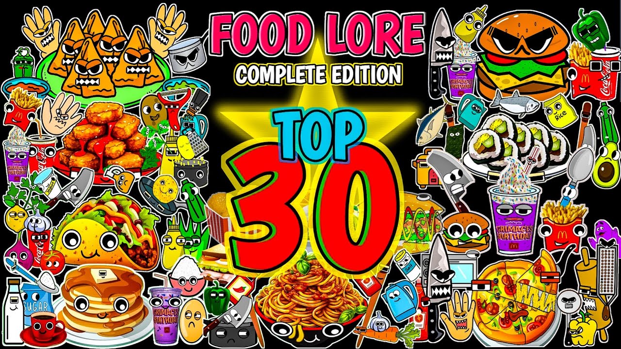 Food Lore SEASON 1 | Complete Edition | All Parts of food lore #foodlore