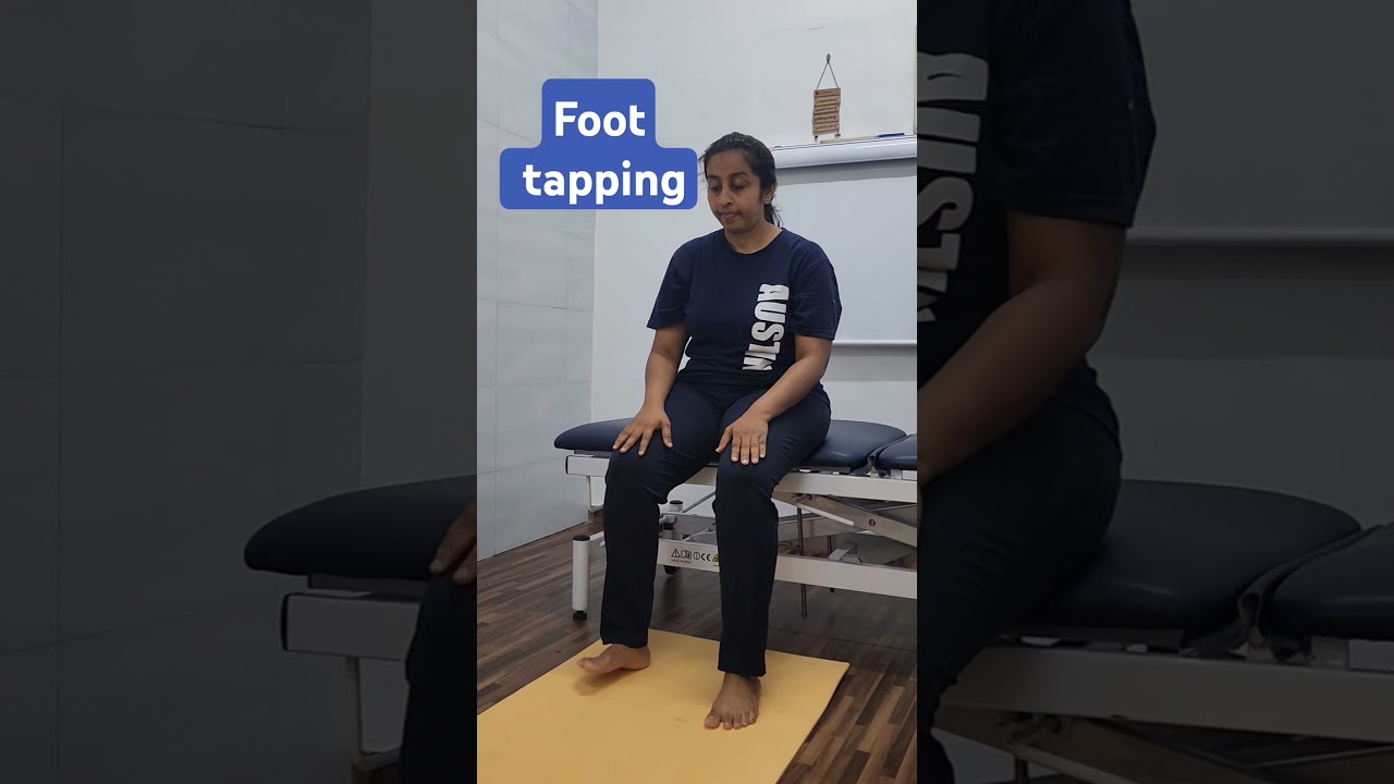 Foot Tapping #footexercises #ankleexercises