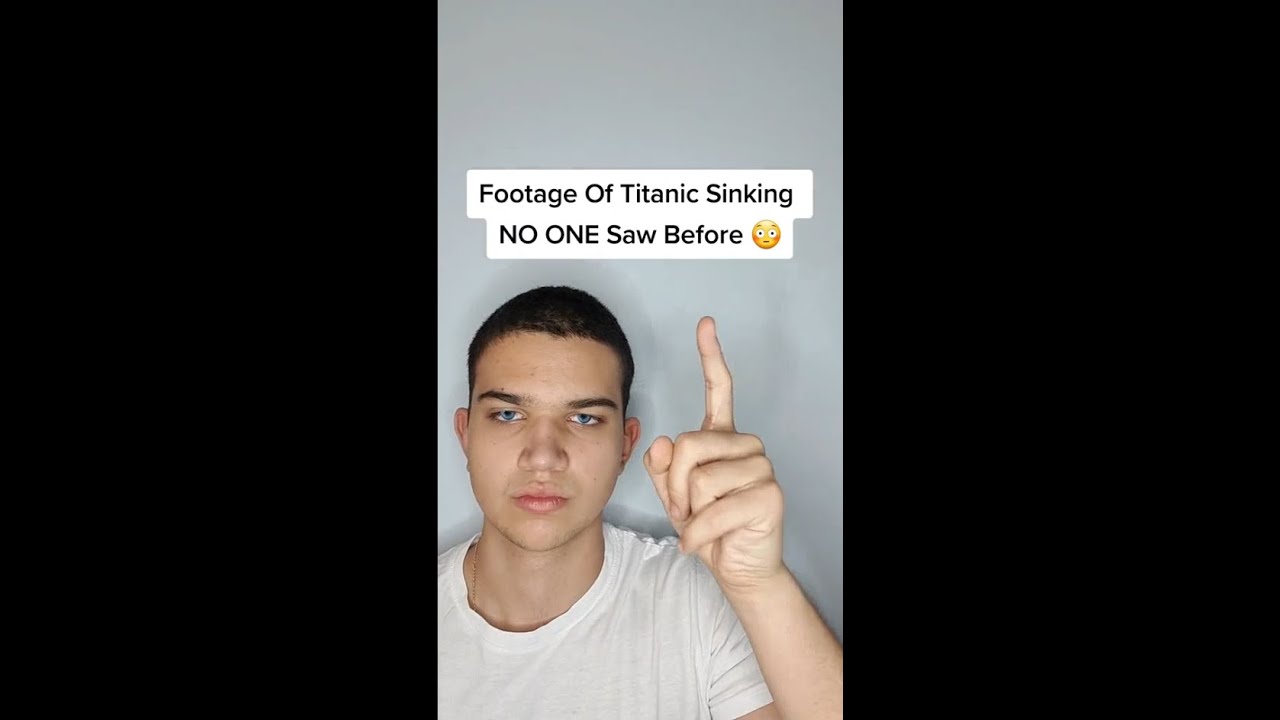 Footage Of Titanic Sinking NO ONE Saw Before! #Shorts
