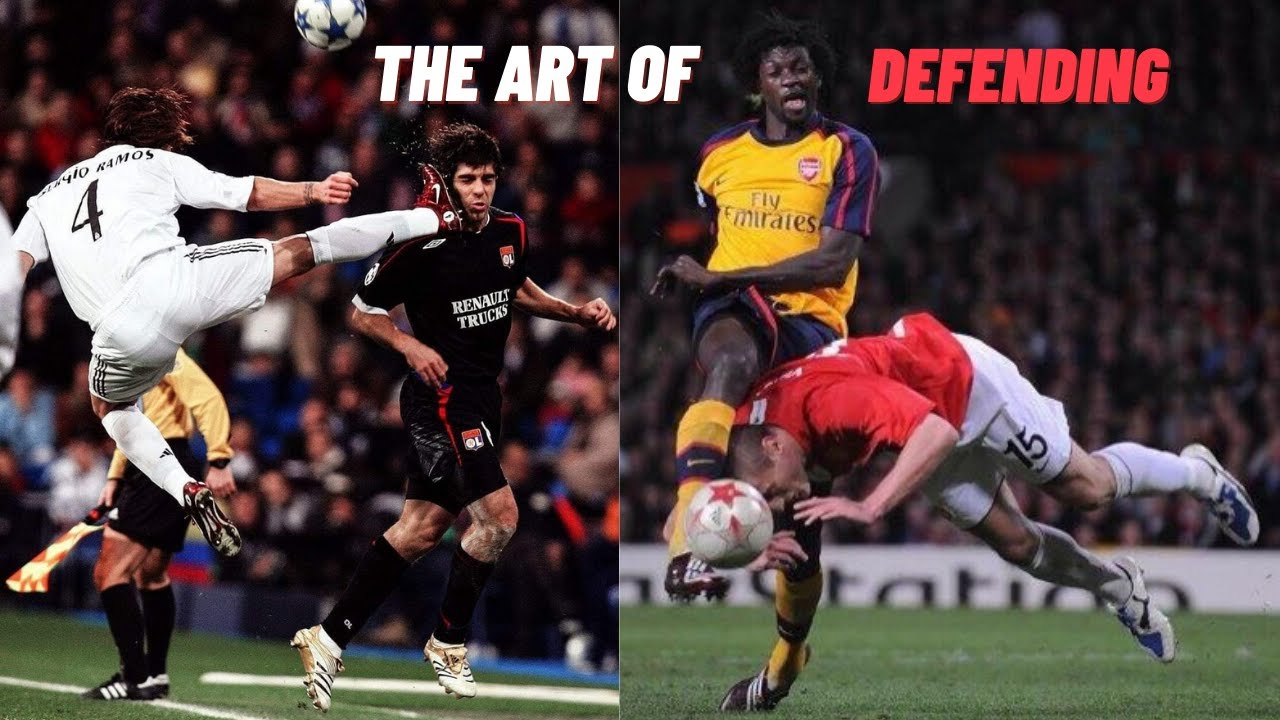Football Defending as Art - BEST FOOTBALL EDITS - | TikTok Compilation | Motivation #footballedits