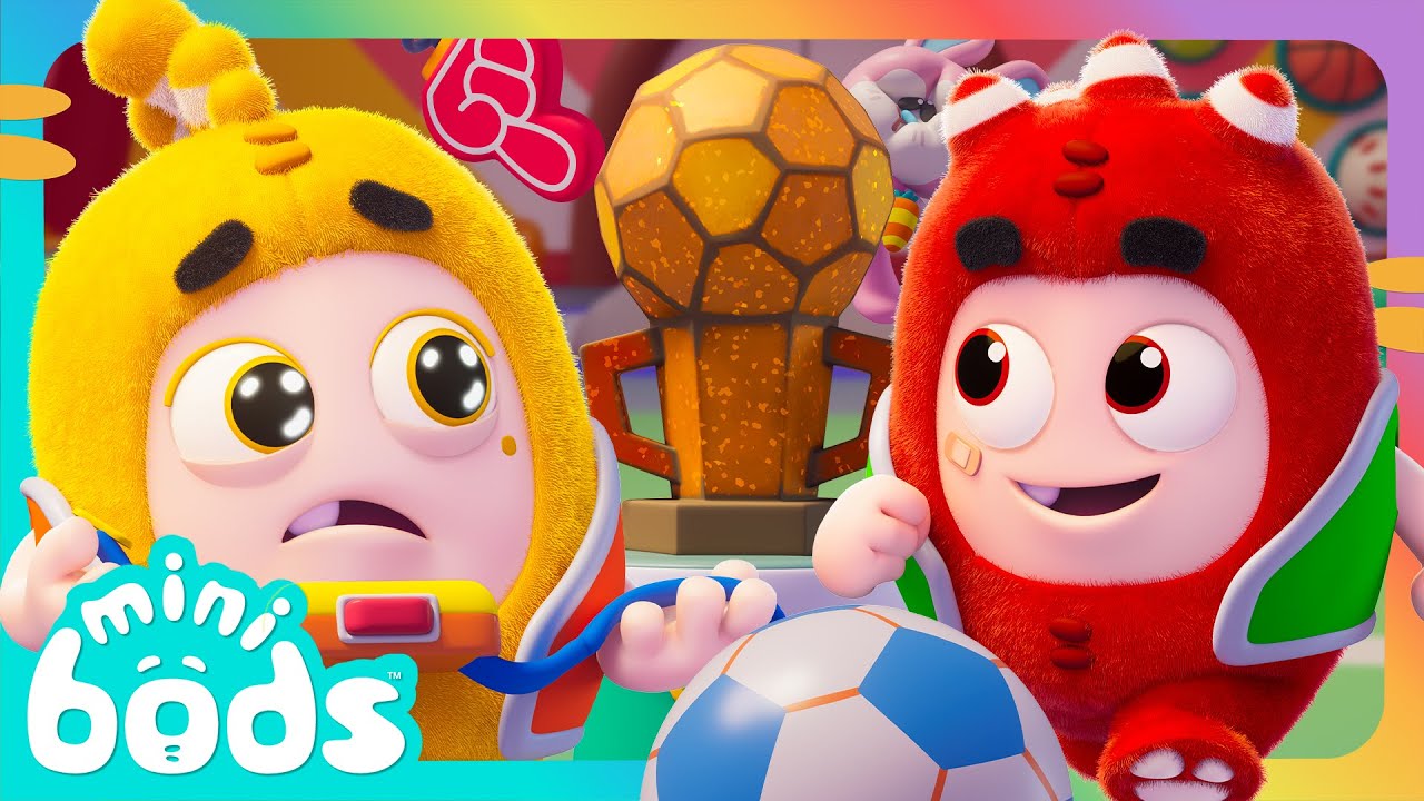 Football Fallout ⚽ | Minibods | Preschool Cartoons