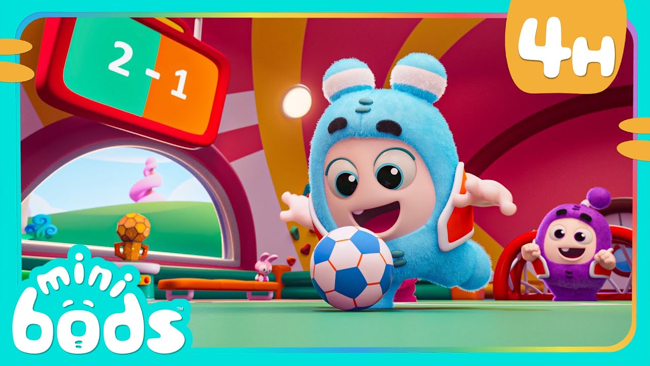 Football Fallout | Minibods | Preschool Cartoons for Toddlers