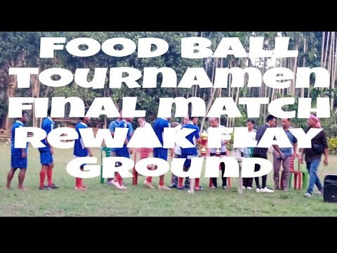 FOOTBALL FINAL MATCH  REWAK FLAY GROUND  MONGSRANG vs MANDA