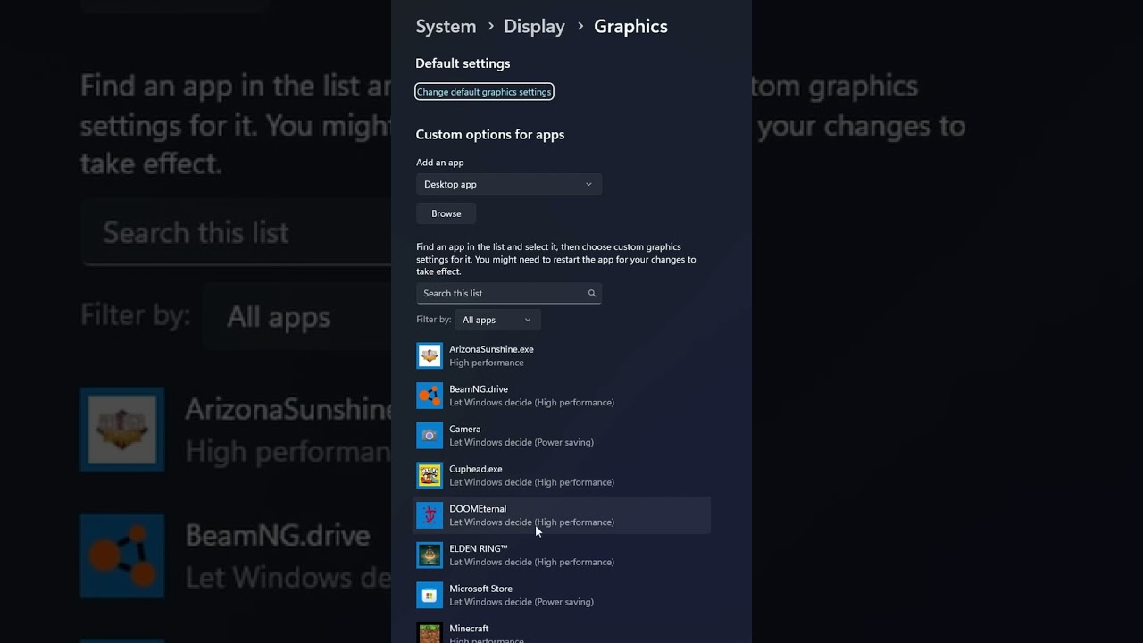 Force WINDOWS to USE Your Dedicated GPU