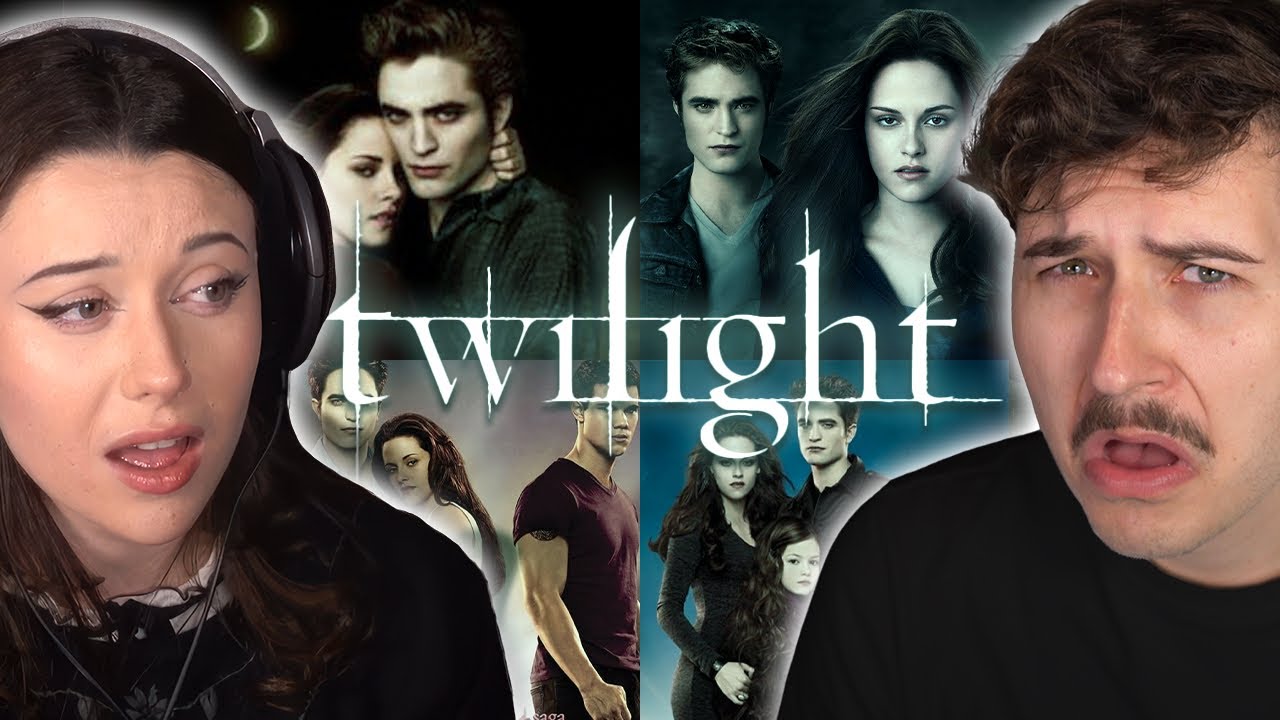 forcing my bf to watch ALL the twilight movies (for the first time)