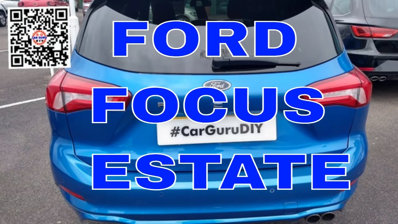 Ford Focus Estate boot dimensions in centimeters, 2018-present #cargurudiy