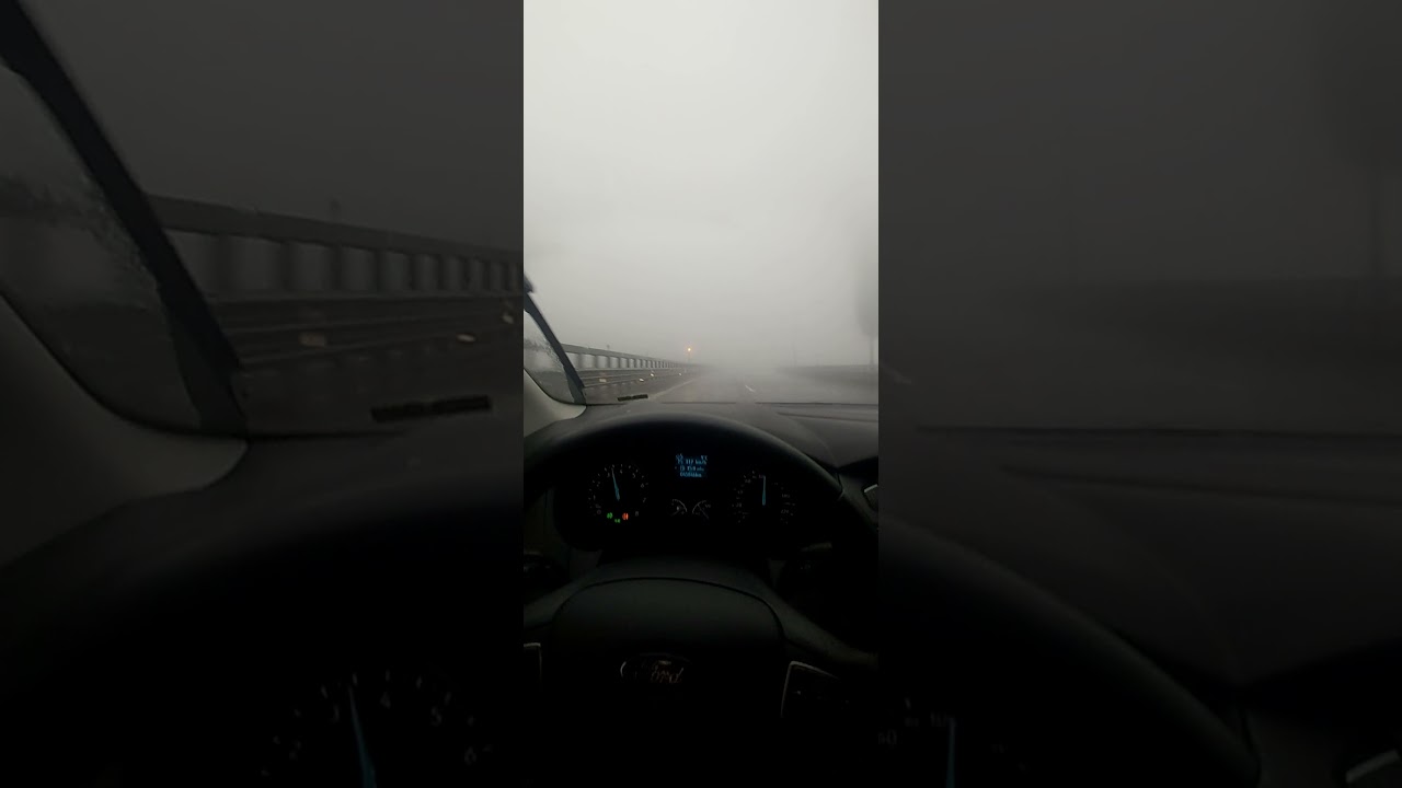 Ford Focus Hız Snap Bolu Dağı Sisli Yağmurlu yol