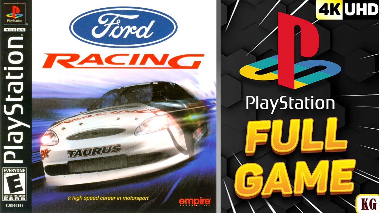 Ford Racing | PS1 | 4K60ᶠᵖˢ UHD🔴 | Longplay Walkthrough Playthrough Full Movie Game