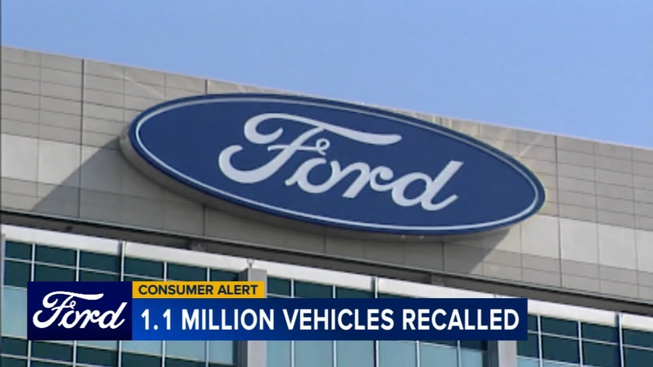 Ford recalls over 1M vehicles due to issue with rearview cameras