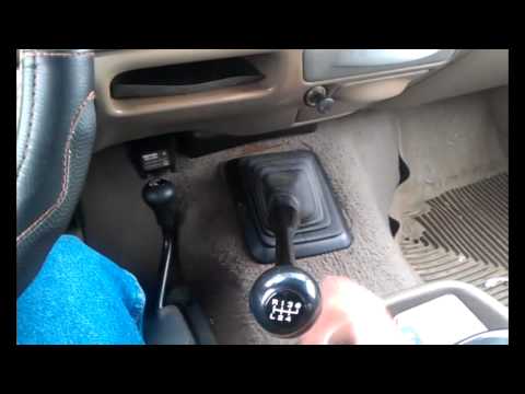 Ford Superduty ZF6 Before and After Short Shift Kit