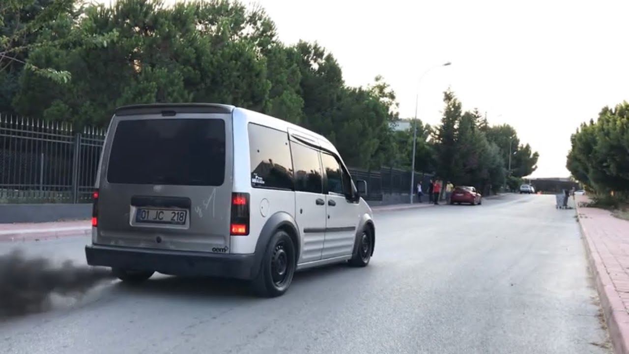 Ford transit- tourneo connect 1.8 tdci 90 hp kalkış (acceleration)