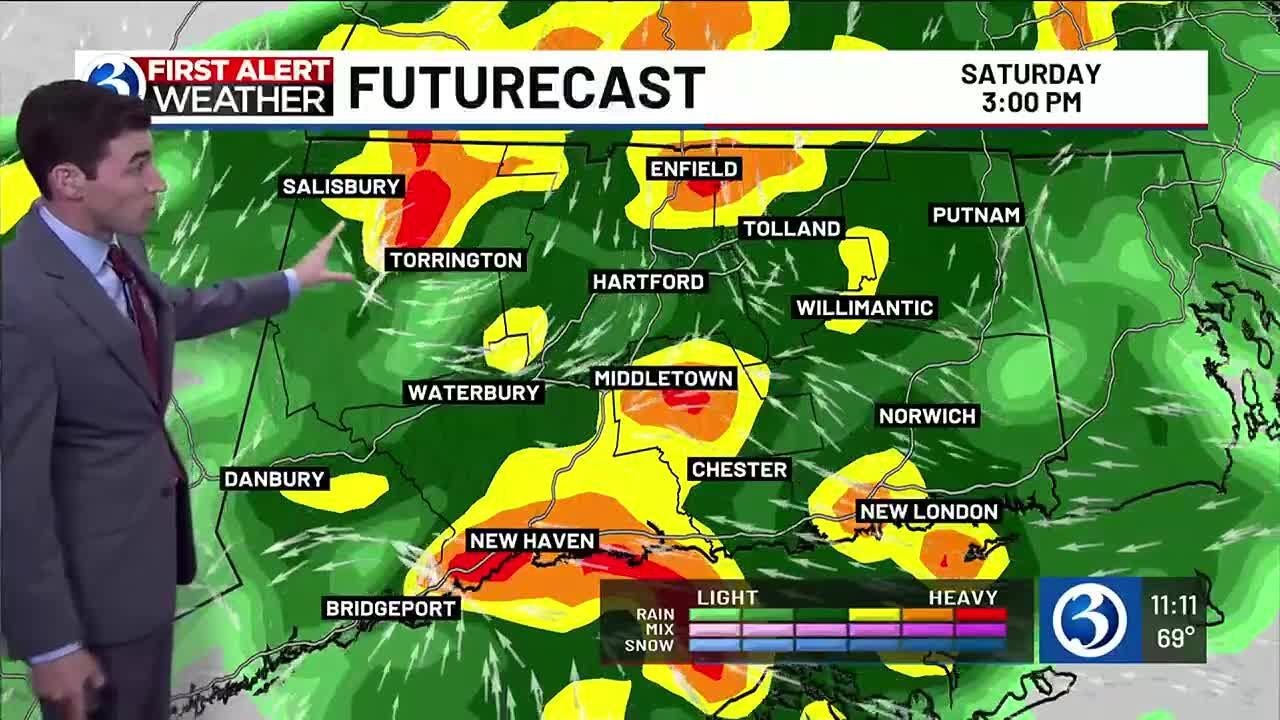 FORECAST: A First Alert Weather Day for more rain tomorrow
