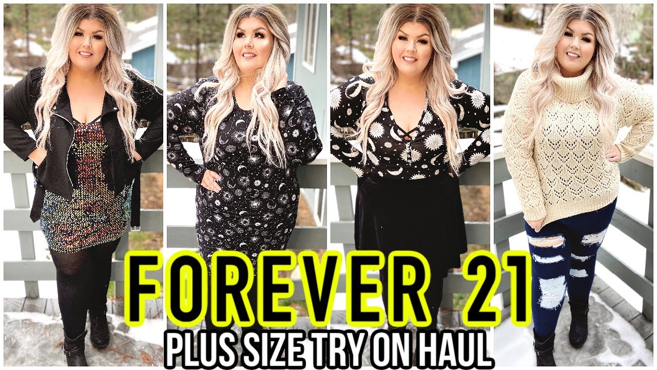 FOREVER 21 + Plus Size Try On Haul | Collab With Anna LaRiccia