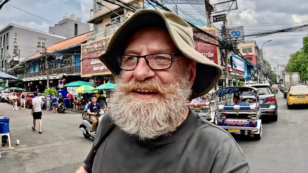 Forget Khaosan Road, this is the street for travelers to hang when in Bangkok, Thailand.