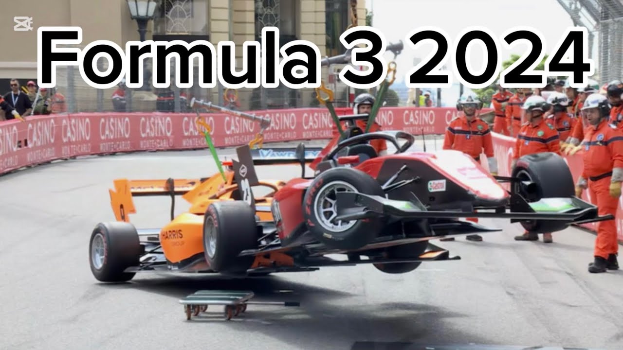 Formula 3 2024 - All Crashes