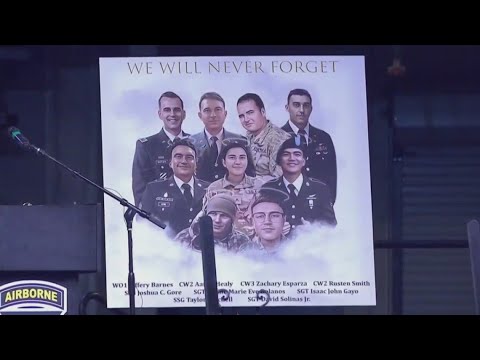 Fort Campbell honors 9 soldiers killed in Army helicopter crash