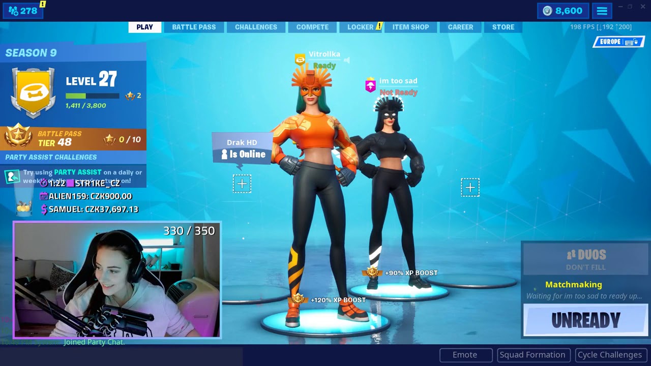 Fortnite - Her vs. Vic (Viktorkaa)