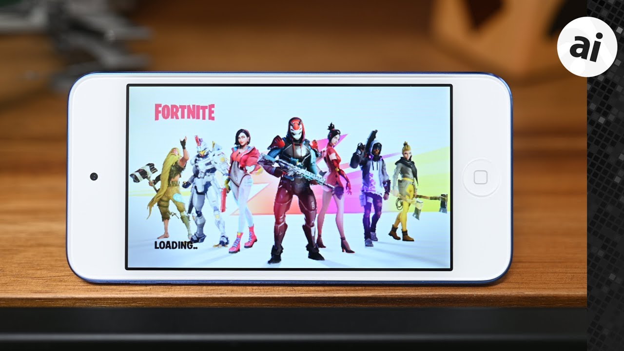 Fortnite at 30FPS on the iPod touch 7th Gen (2019)!