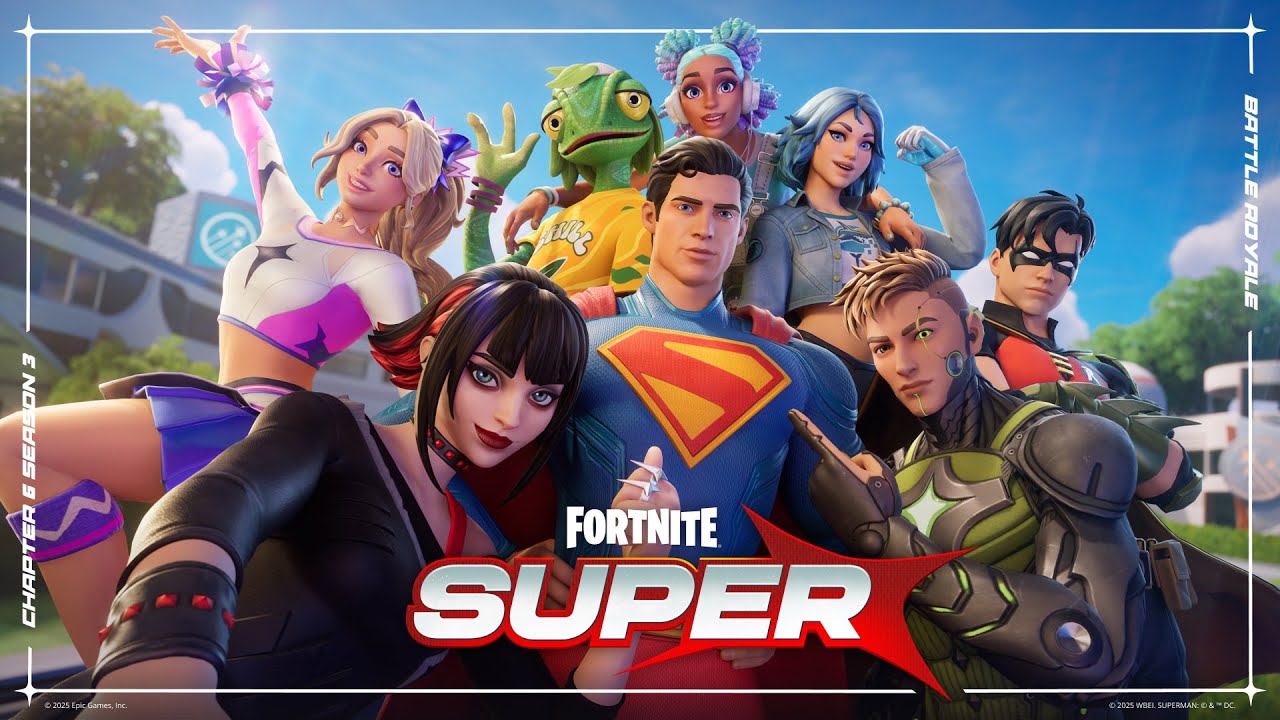Fortnite Battle Royale Chapter 6 Season 3: Super | Cinematic Gameplay Trailer