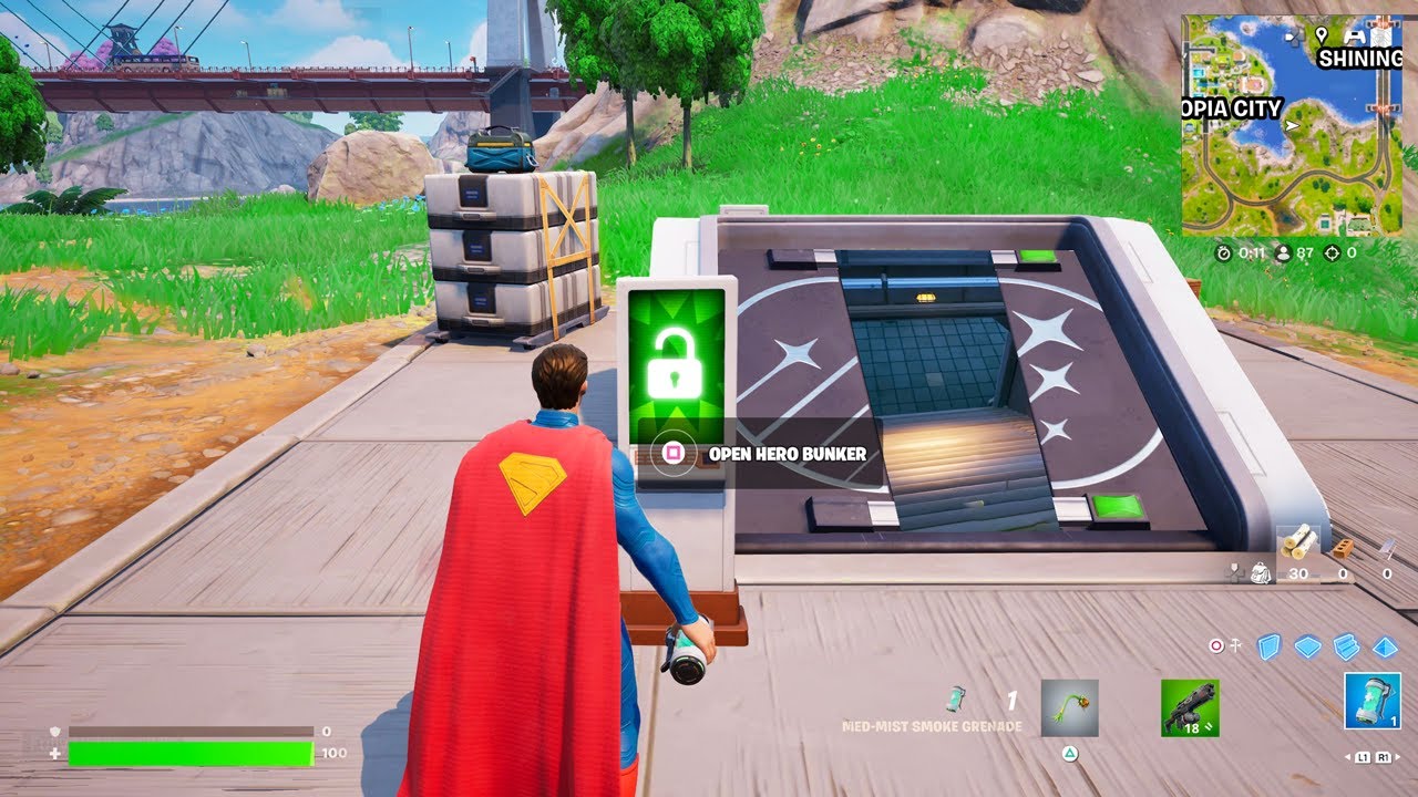 Fortnite BUNKER is NOW OPEN in SEASON 3 SUPER! (New Update)