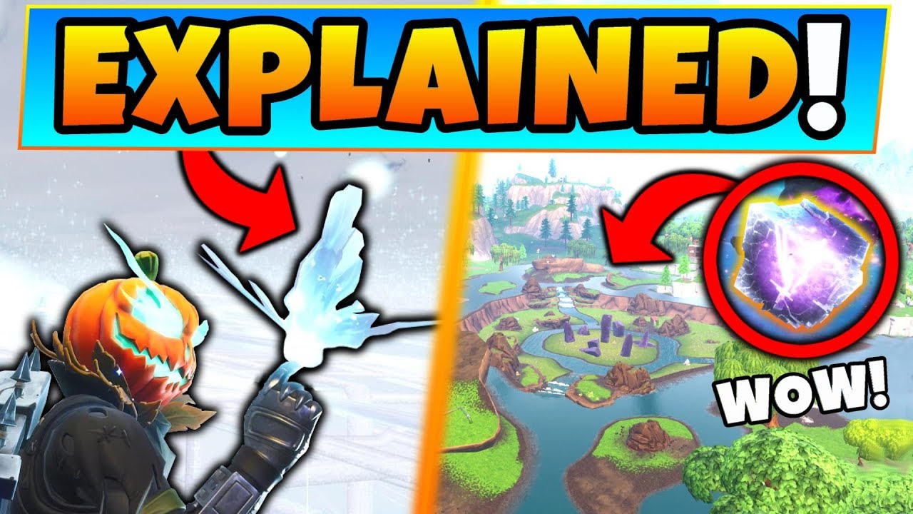 Fortnite CUBE EVENT + BUTTERFLY EXPLAINED! - 7 Clues and Theories ft. Battle Royale Gameplay!