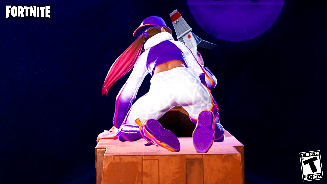Fortnite Lil' Sandcrawler Emote With Champion loserfruit Skin Thicc 🍑😘 Big Gyat Sus Dance 😍Zoomed In