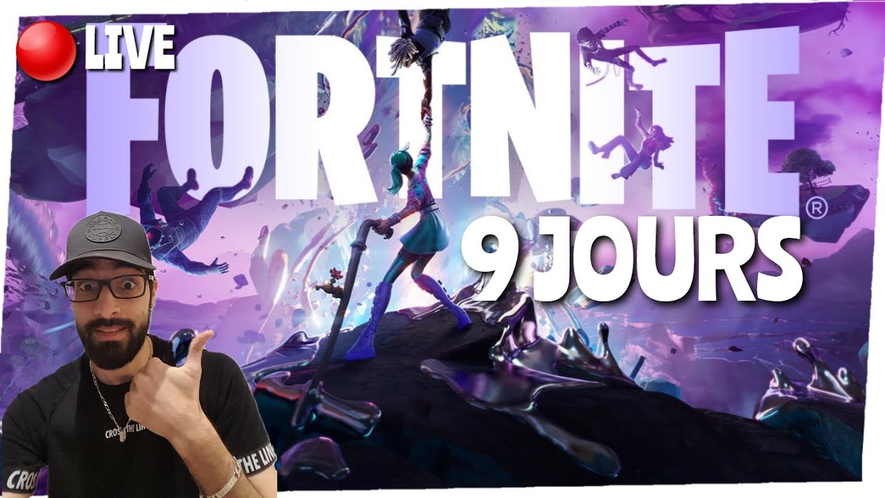 FORTNITE LIVE : 9 JOURS AVANT L'Evenement FRACTURE
