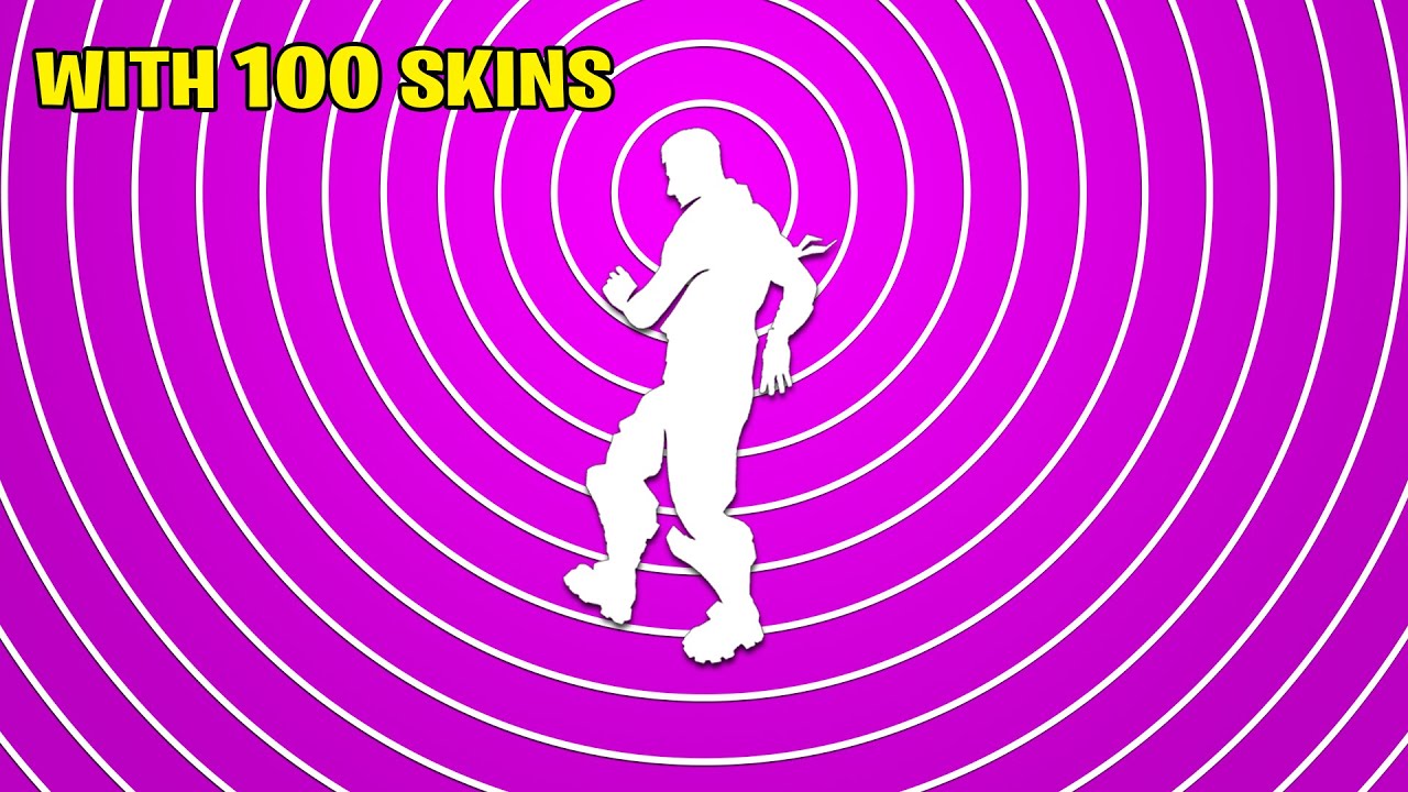 Fortnite Pop Lock Emote With 100 Skins!